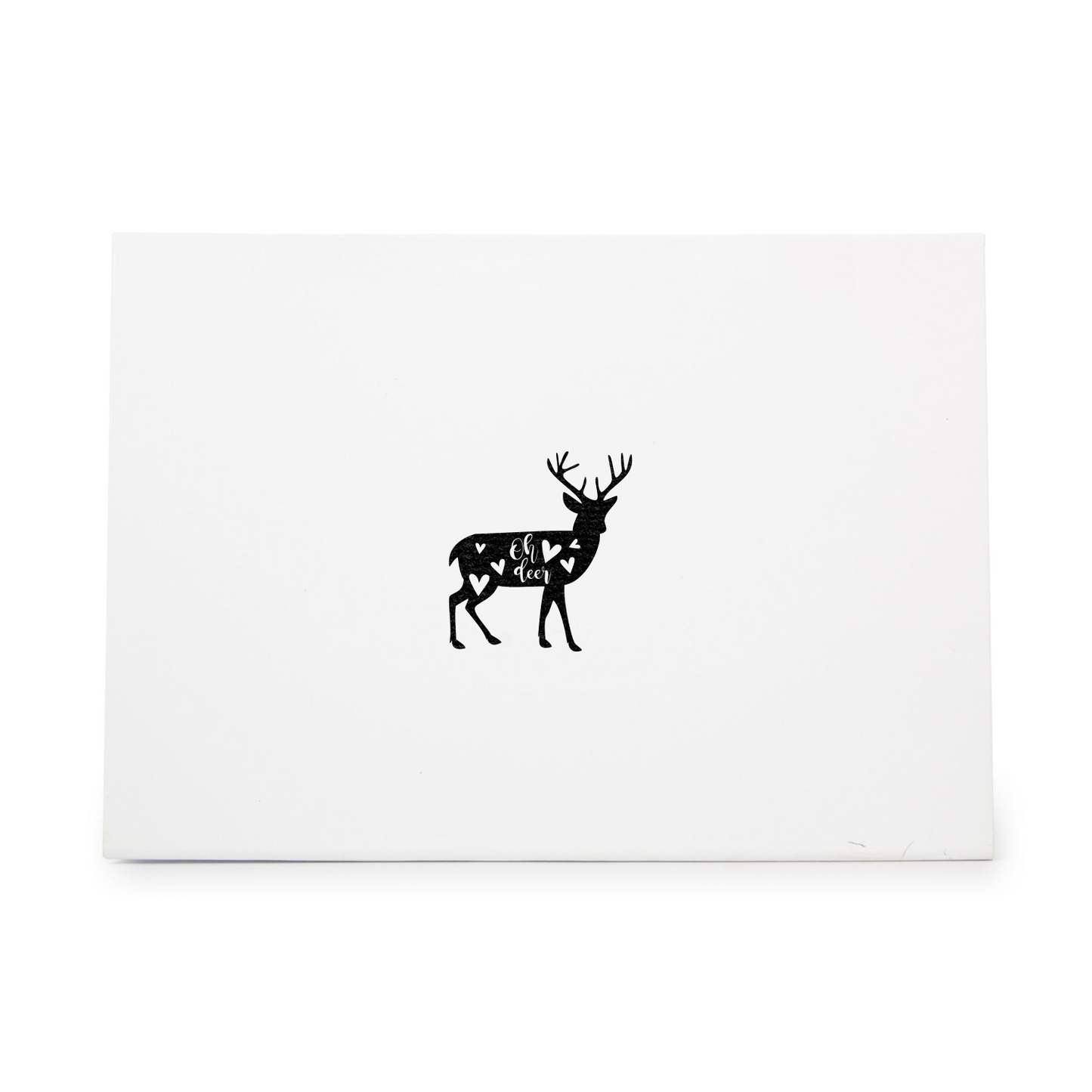 Deer With Oh Deer Rubber Stamp CCSTA-10761