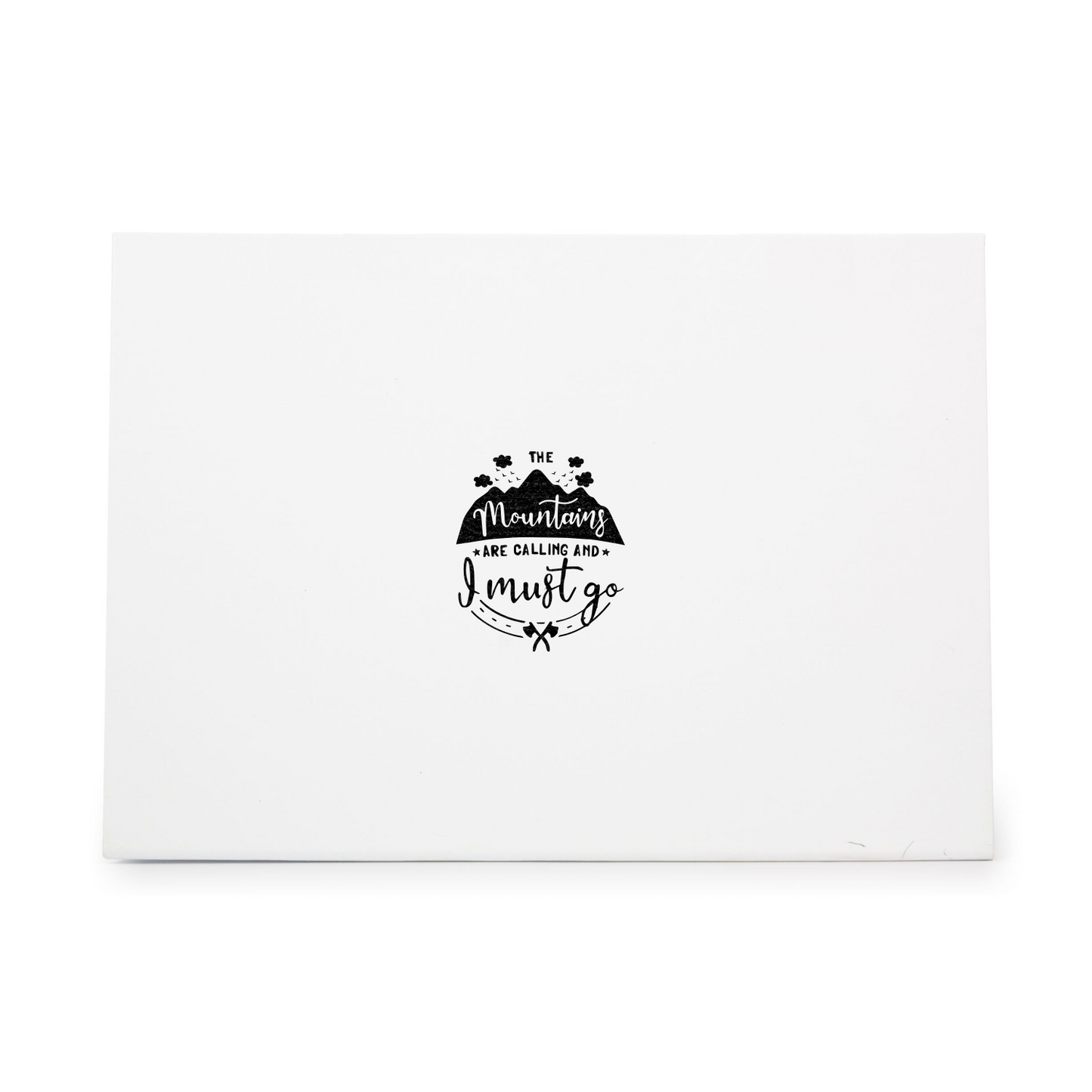 The Mountains Are Calling And I Must Go Rubber Stamp CCSTA-11768