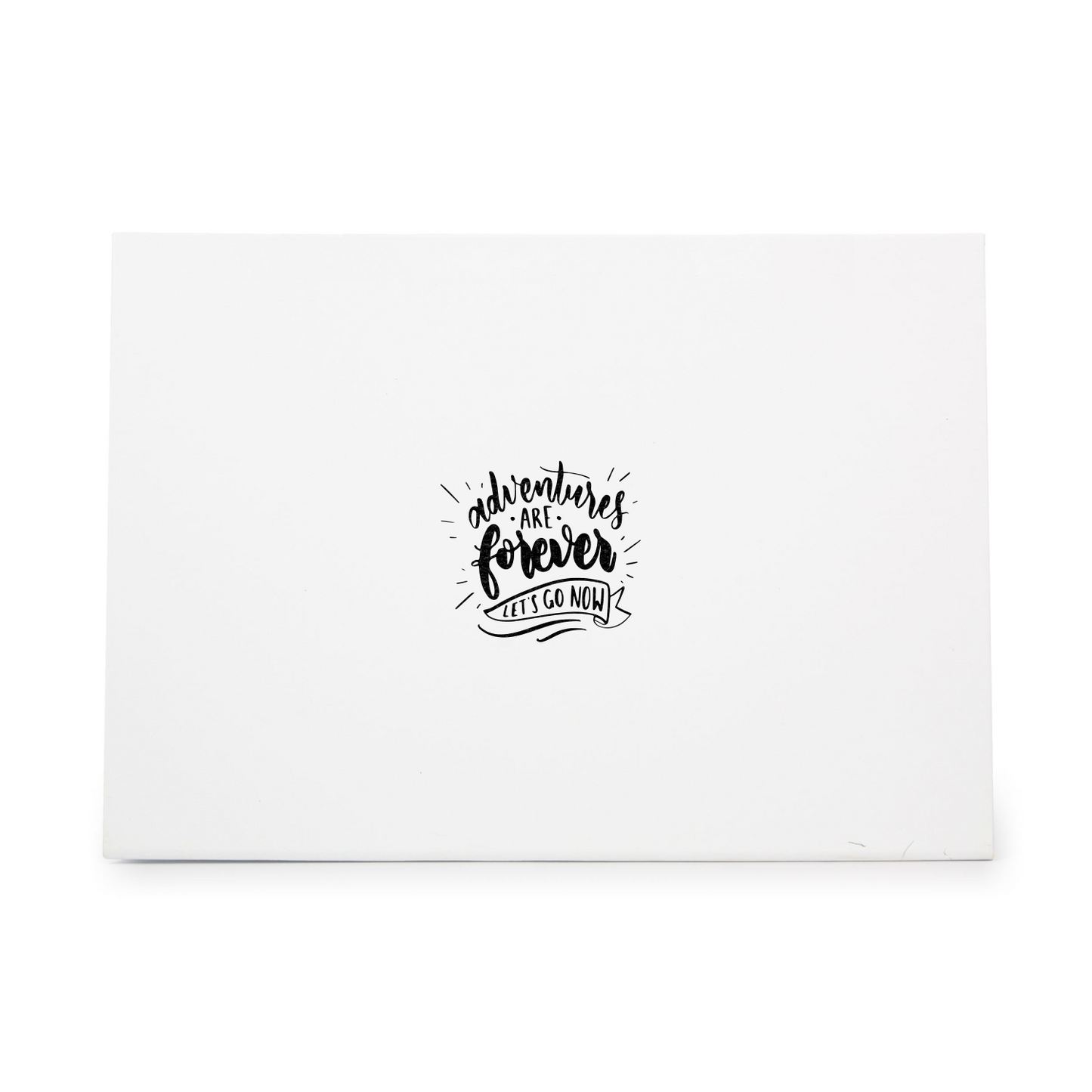 Camping Adventures Are Forever Lets Go Now Rubber Stamp CCSTA-11787