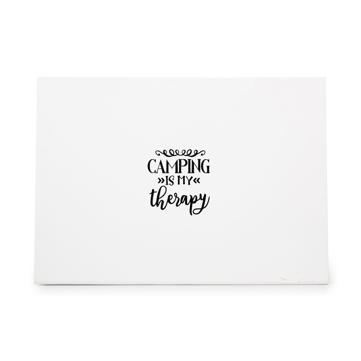 Camping Is My Therapy Rubber Stamp CCSTA-1448