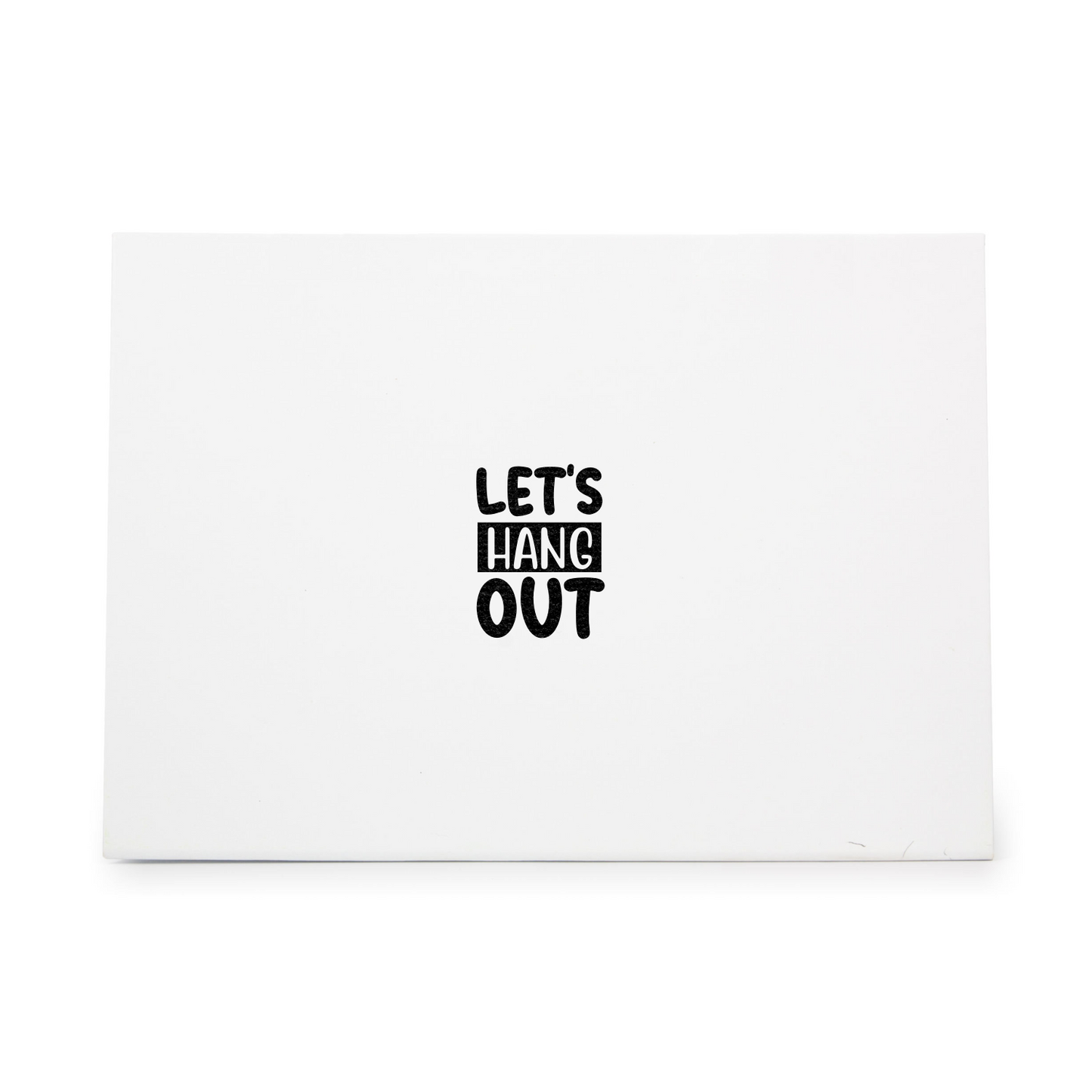 Lets Hang Out Rubber Stamp CCSTA-1824