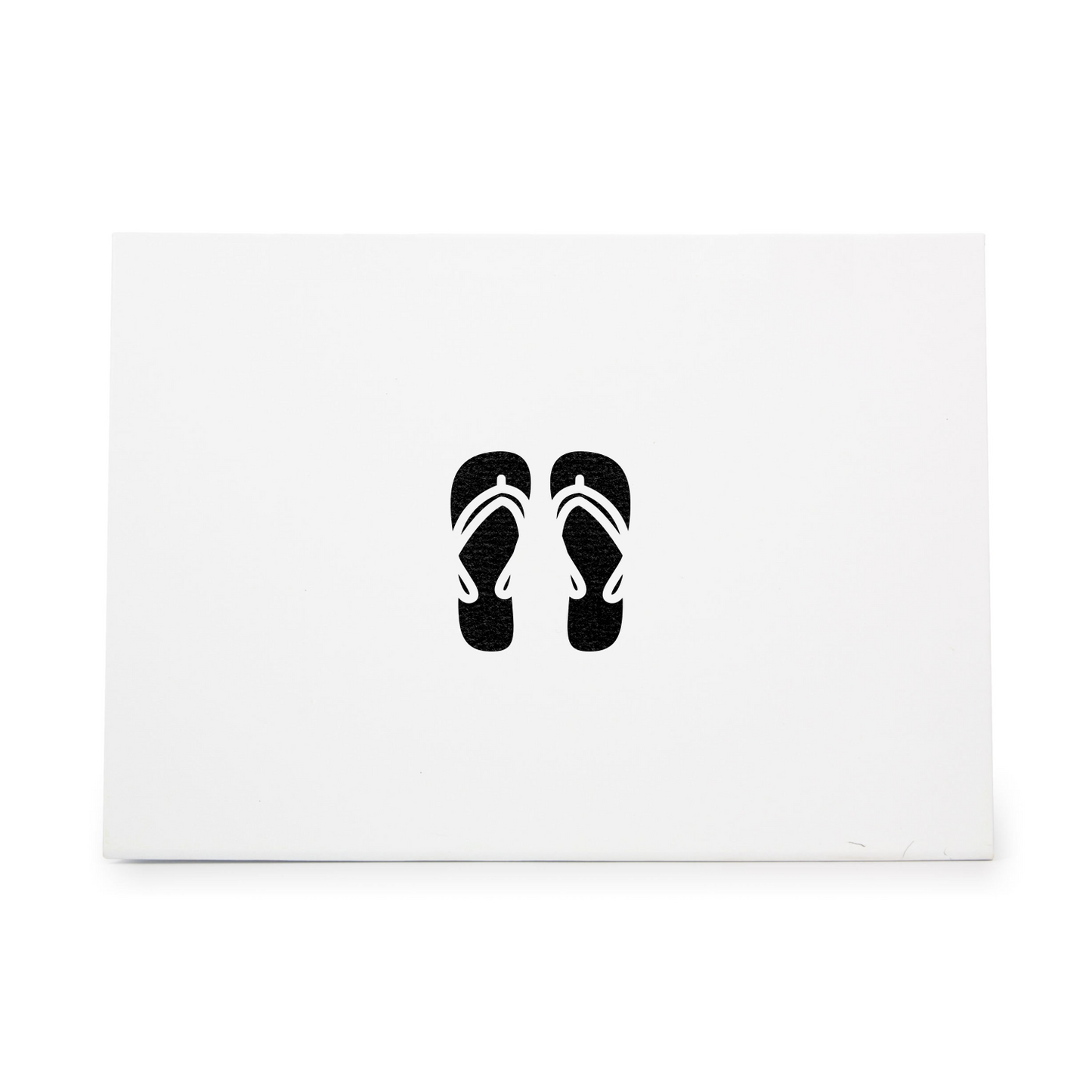 Slippers Beach Summer Shoes Holiday Rubber Stamp CCSTA-19943