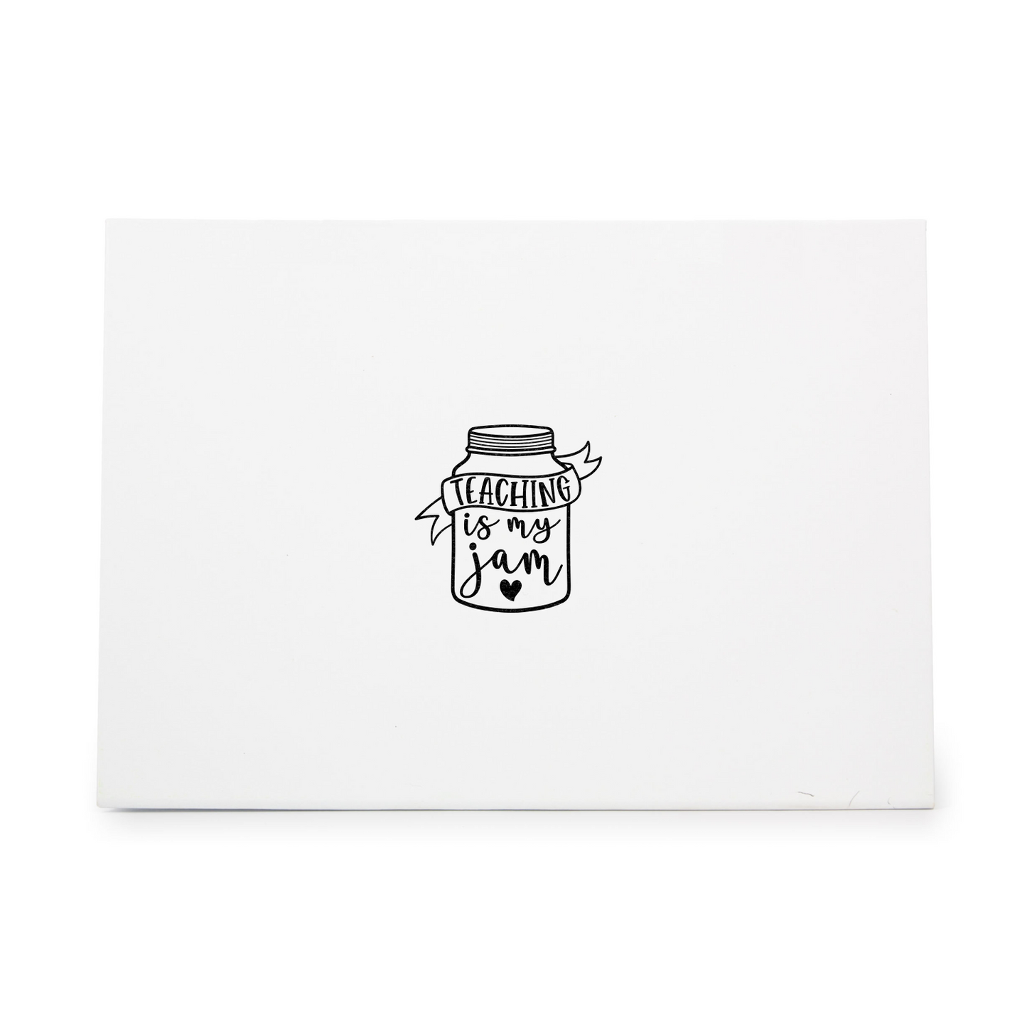 Teaching Is My Jam Rubber Stamp CCSTA-2278