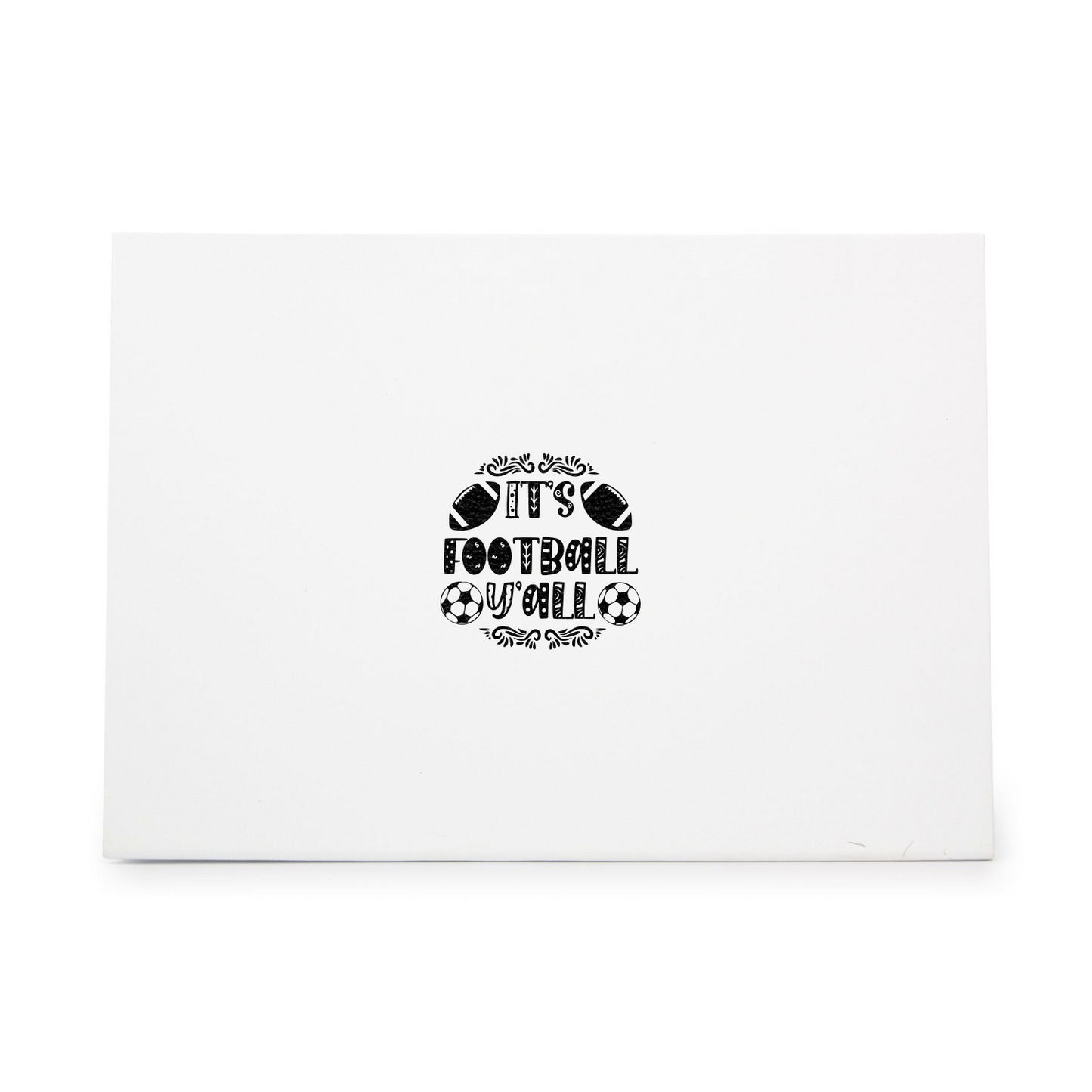 Its Football Yall Rubber Stamp CCSTA-2497