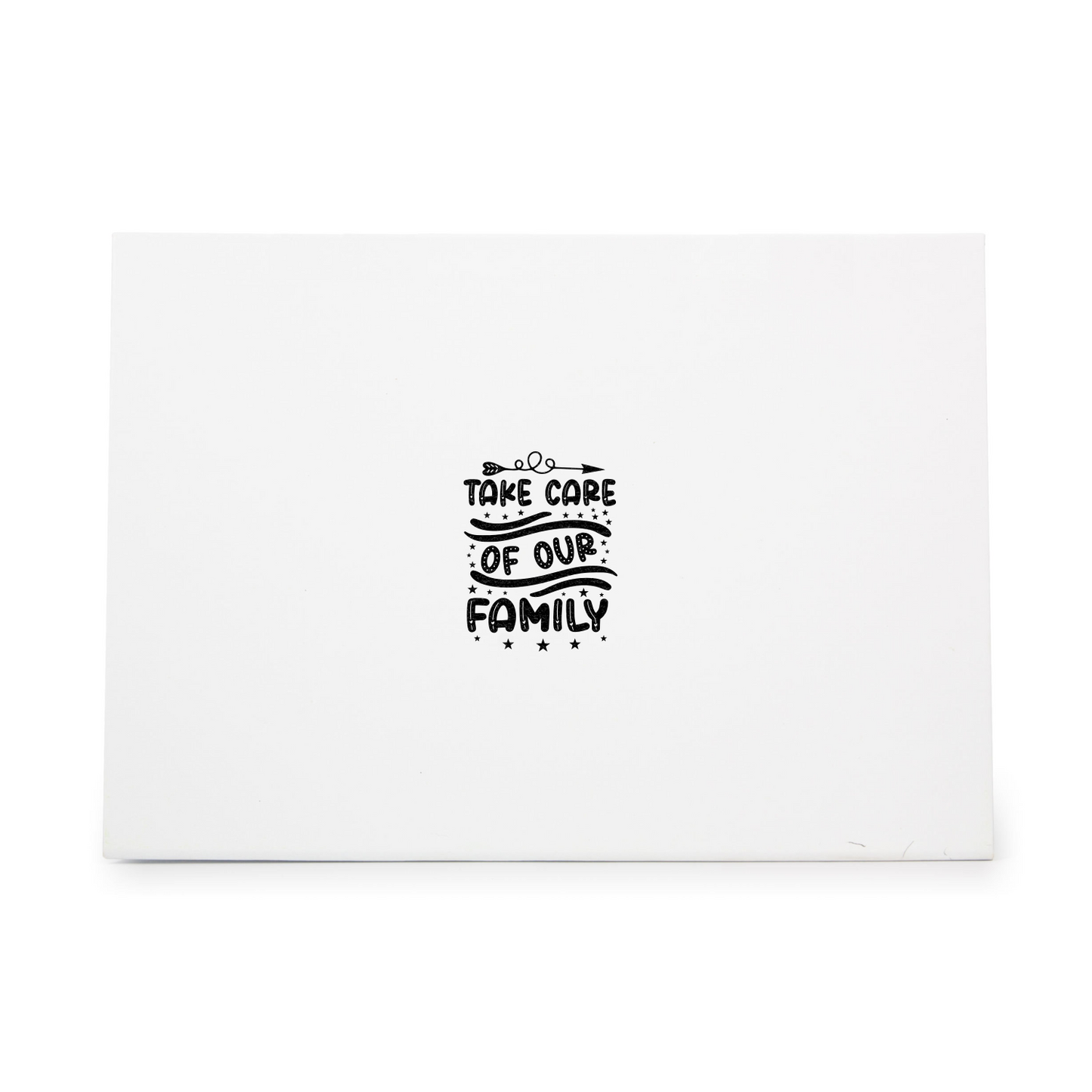 Take Care Of Our Family Rubber Stamp CCSTA-5545