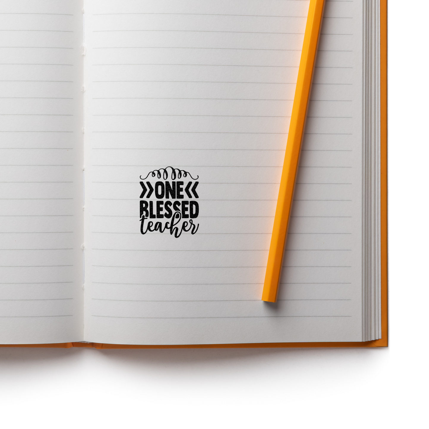 One Blessed Teacher Rubber Stamp CCSTA-2240