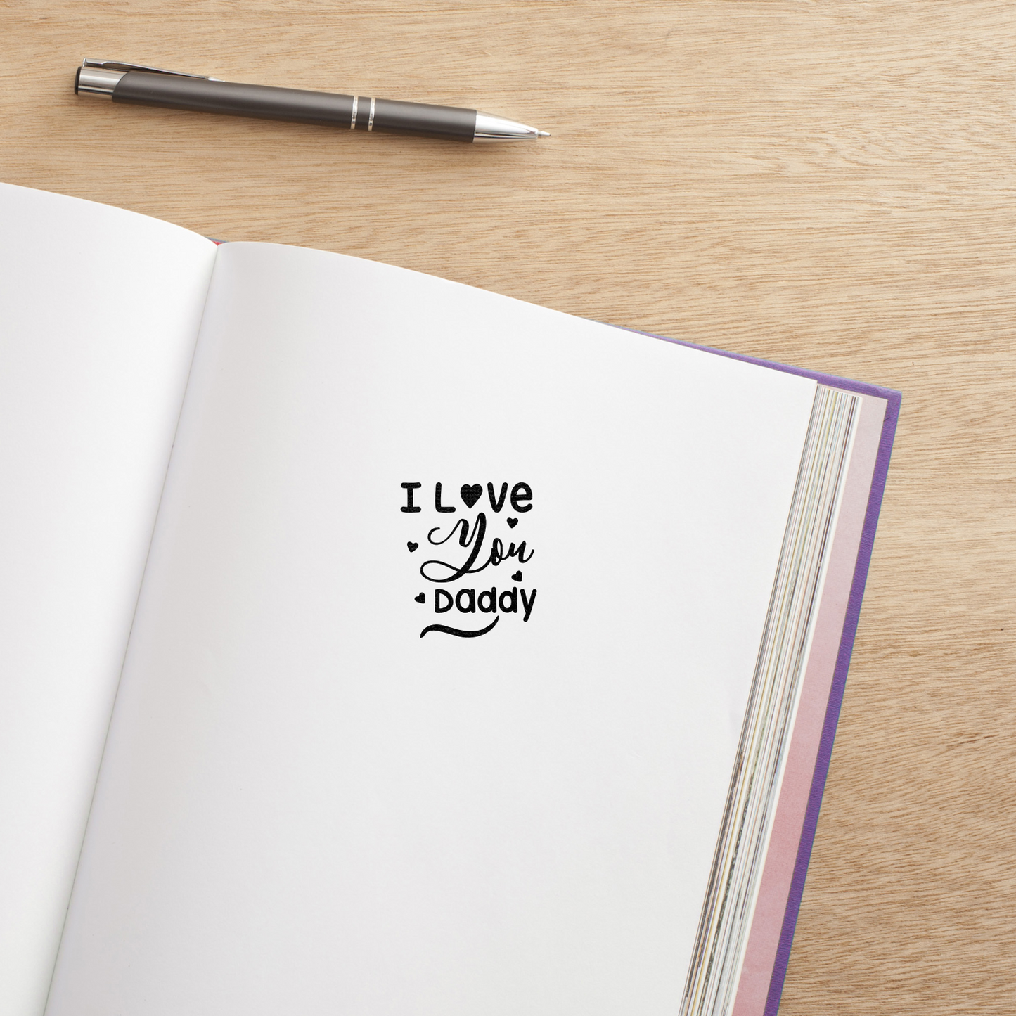I Love You Daddy Rubber Stamp CCSTA-3792